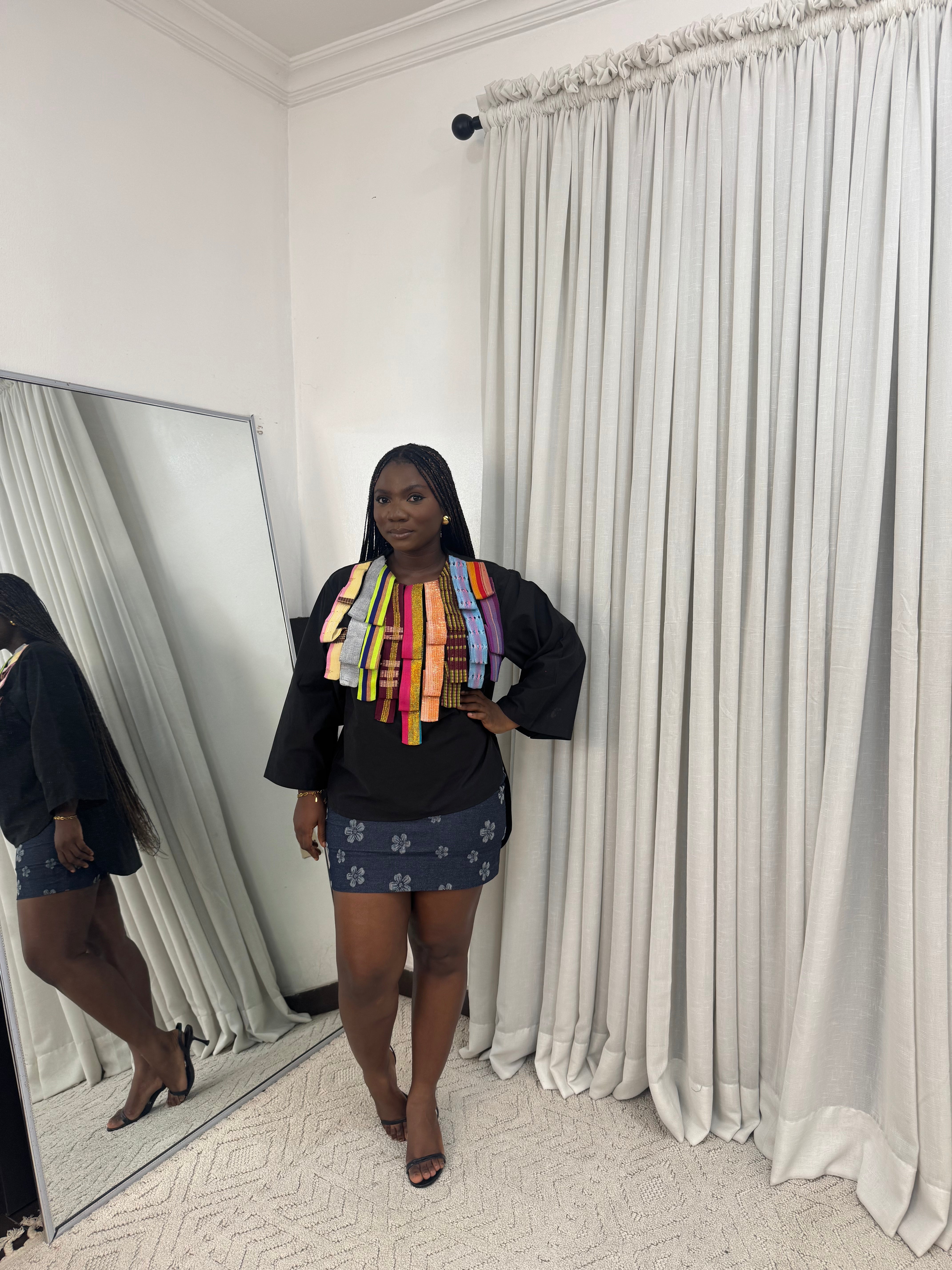 Ajoke Asooke Shift Top