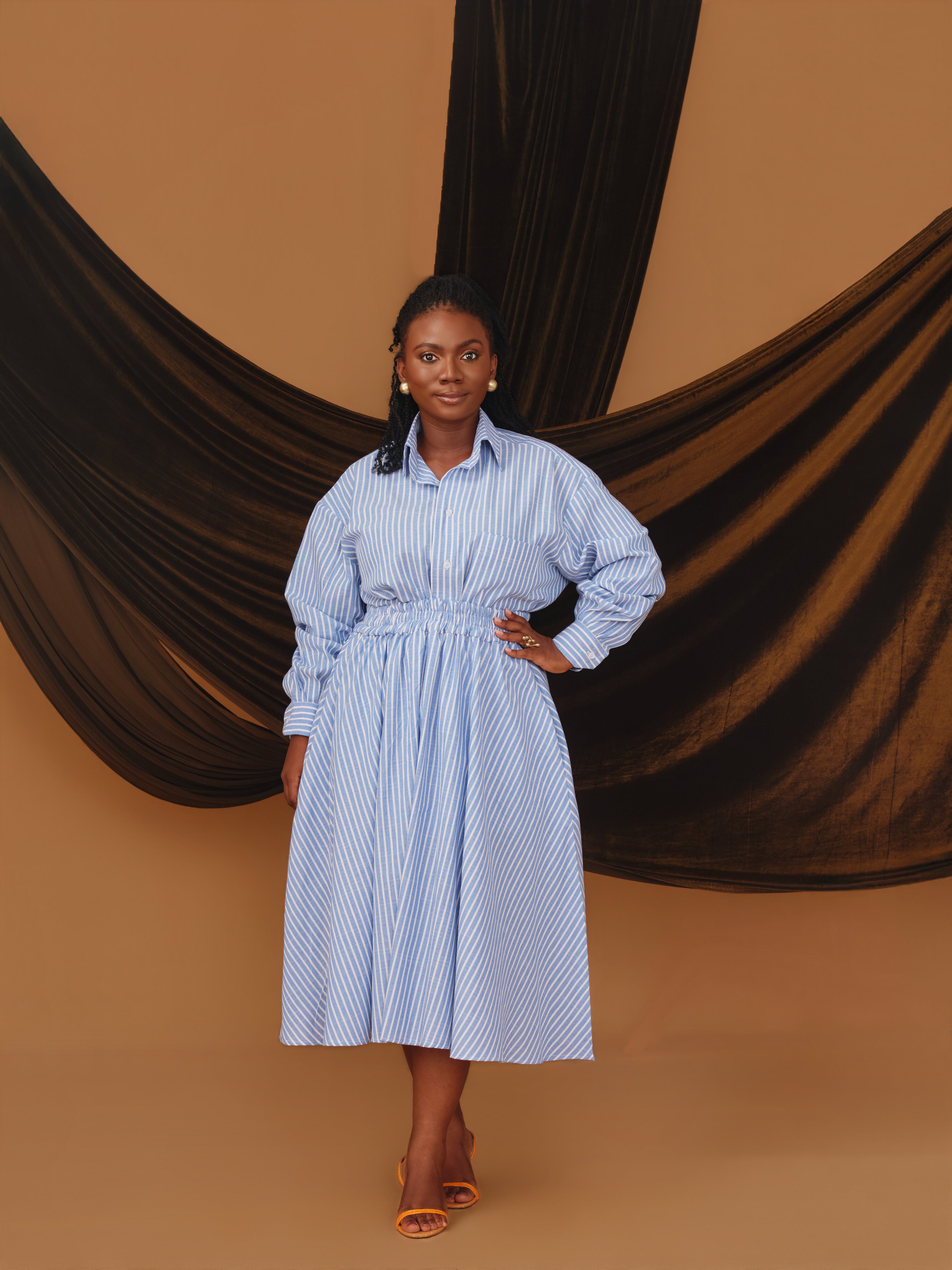 SL Signature Stripe Skirt Set
