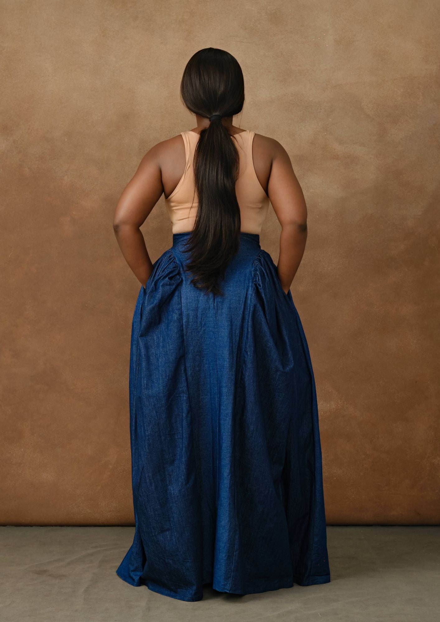 Teniola Denim Skirt